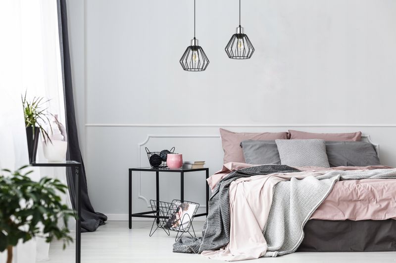 Lampa sufitowa wisząca Light Home LH Nuvola 2x E27 60W czarny/srebrny 1szt.