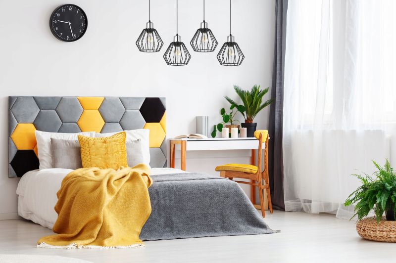 Lampa sufitowa wisząca Light Home LH Nuvola 4x E27 60W czarny/srebrny 1szt.