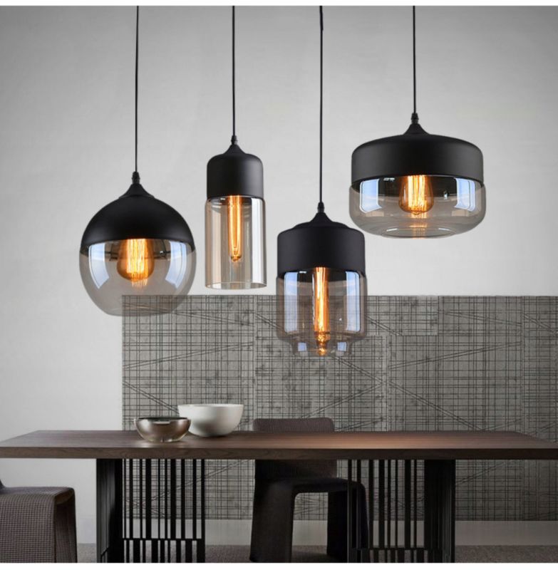 Lampa sufitowa wisząca Light Home LH Oslo 1x E27 60W tuba bezbarwny 1szt.