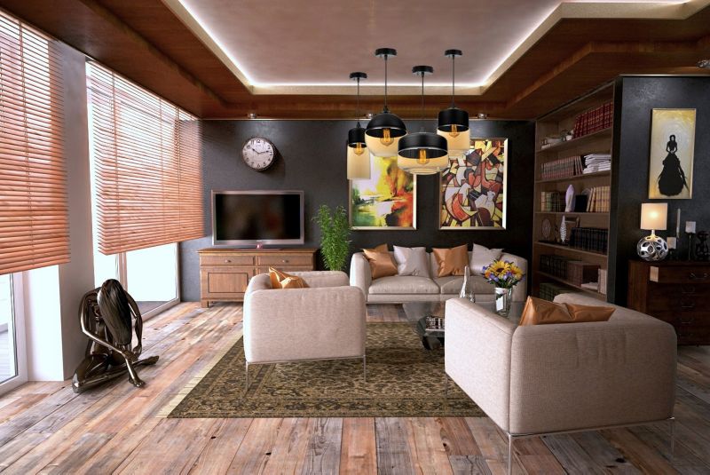 Lampa sufitowa wisząca Light Home LH Oslo prosta 4x E27 60W mix złoty 1szt.