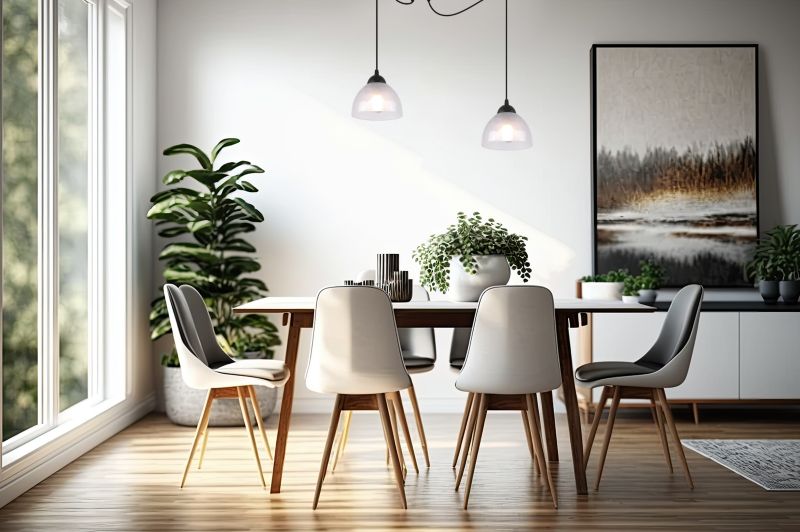 Lampa sufitowa wisząca Light Home LH Pająk Venice 2x E27 60W klosz mleczny 1szt.