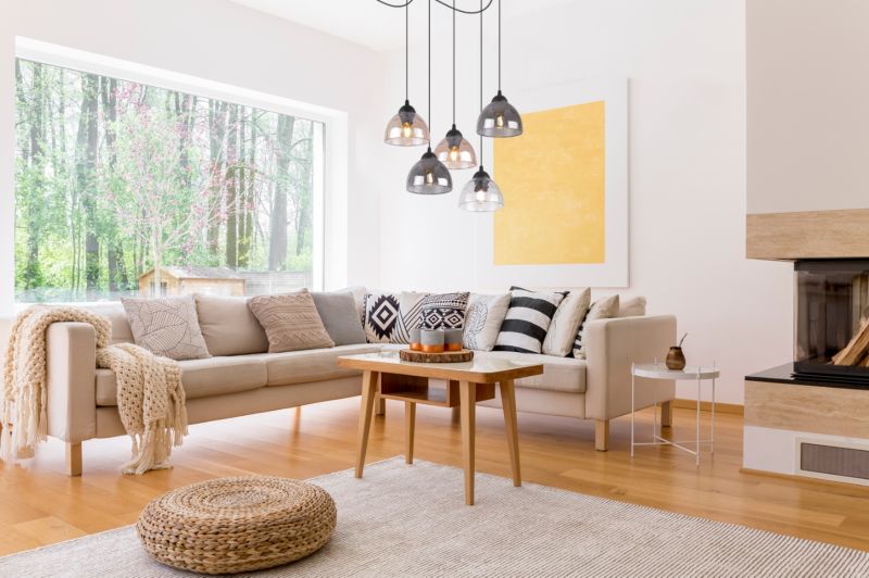 Lampa sufitowa wisząca Light Home LH Pająk Venice 5x E27 60W klosz mieszany 1szt.