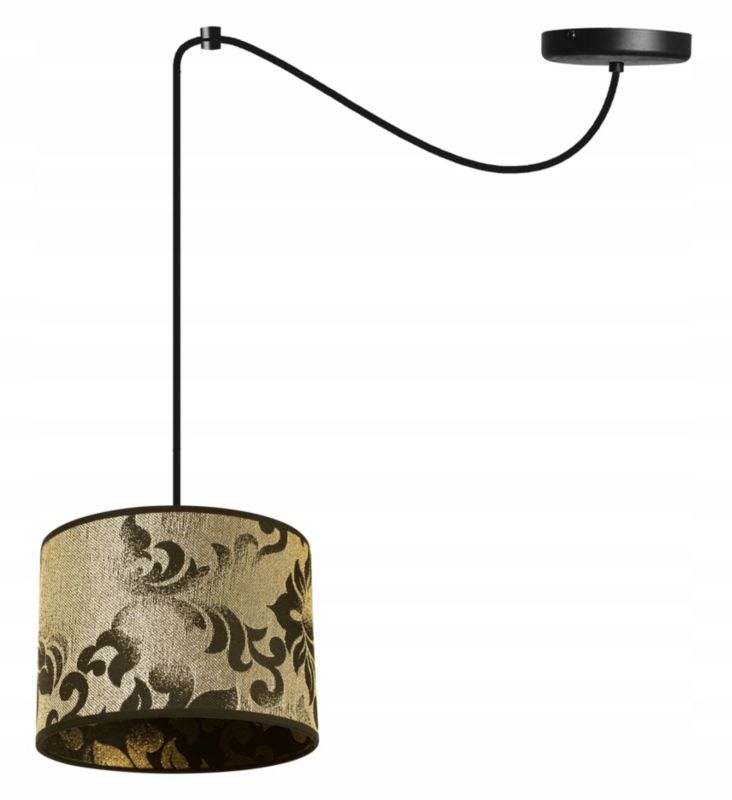 Lampa sufitowa wisząca Light Home LH Pająk Werona 1x E27 60W ciemne złoto 1szt.