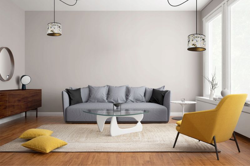Lampa sufitowa wisząca Light Home LH Pająk Werona 1x E27 60W szary/złoty 1szt.