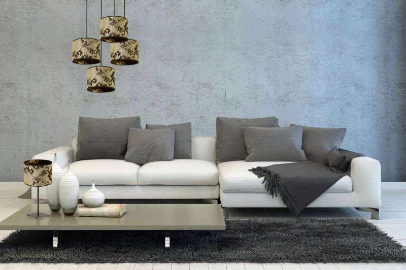 Lampa sufitowa wisząca Light Home LH Pająk Werona 2x E27 60W ciemne złoto 1szt.