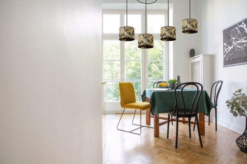 Lampa sufitowa wisząca Light Home LH Pająk Werona 4x E27 60W ciemne złoto 1szt.