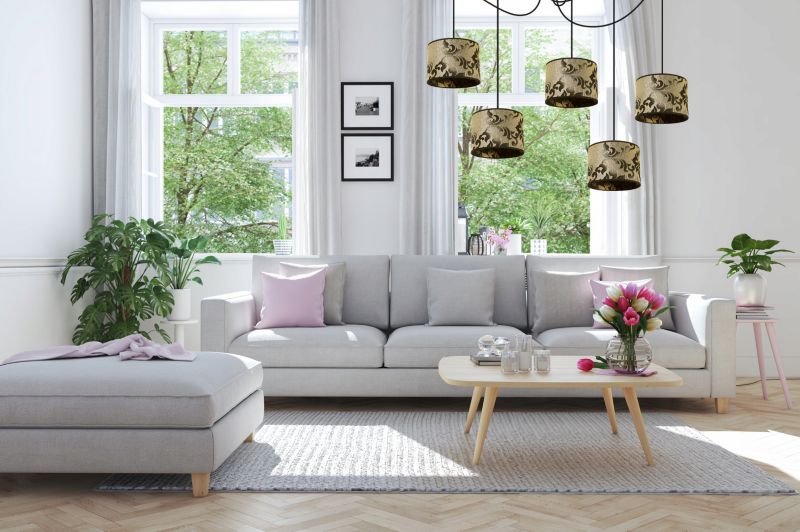 Lampa sufitowa wisząca Light Home LH Pająk Werona 5x E27 60W ciemne złoto 1szt.