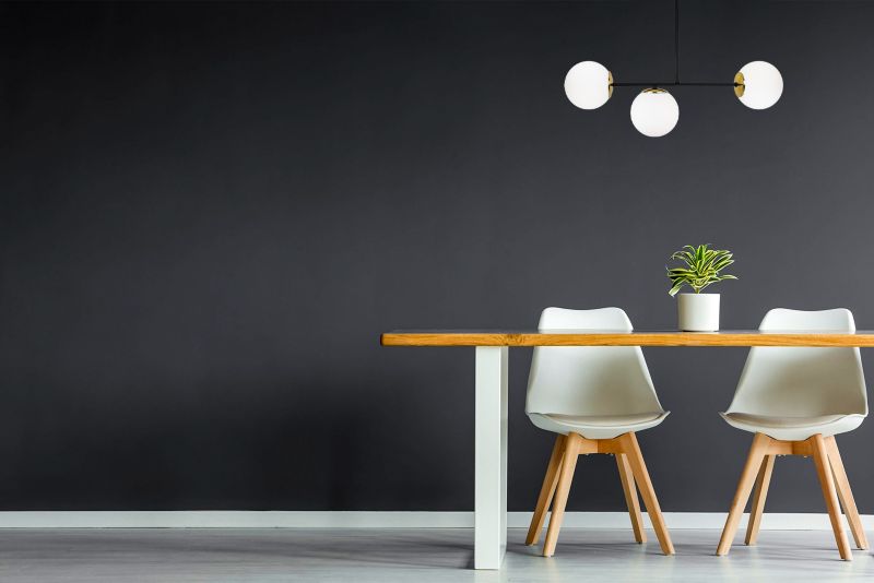 Lampa sufitowa wisząca Light Home LH Palermo 3x E14 40W klosz biały/miedziany 1szt.