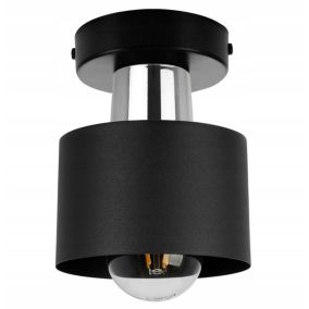 Lampa sufitowa wisząca Light Home LH Panta 1x E27 60W czarny 1szt.