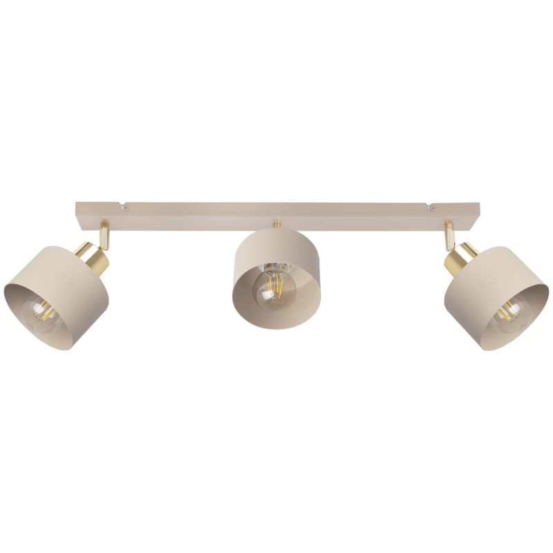 Lampa sufitowa wisząca Light Home LH Panta 3x E27 kaszmirowy/złoty 1szt.
