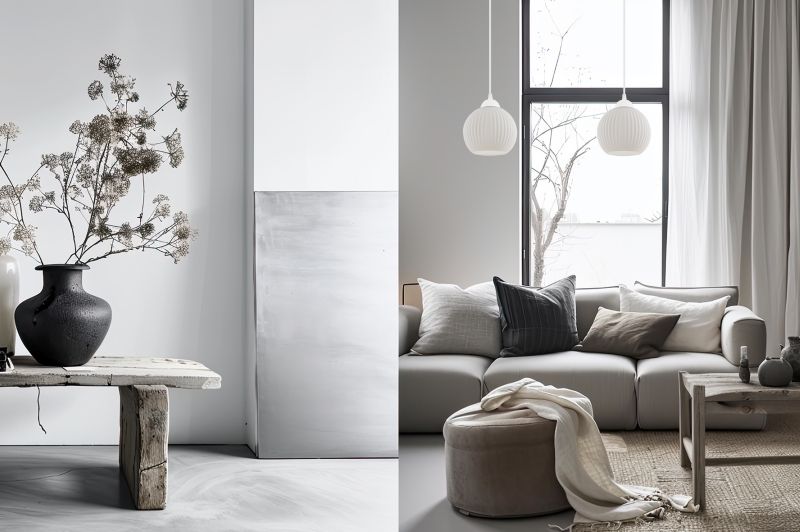 Lampa sufitowa wisząca Light Home LH Riffle Kula 2x E27 60W biały 1szt.
