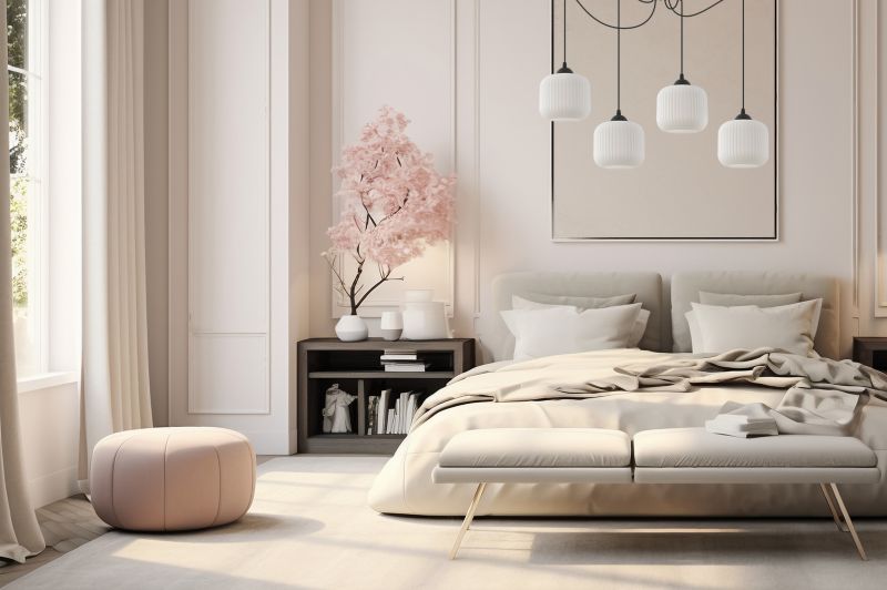 Lampa sufitowa wisząca Light Home LH Riffle Pająk Walec 4x E27 60W czarny 1szt.