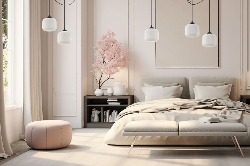 Lampa sufitowa wisząca Light Home LH Riffle Pająk Walec 5x E27 60W czarny 1szt.