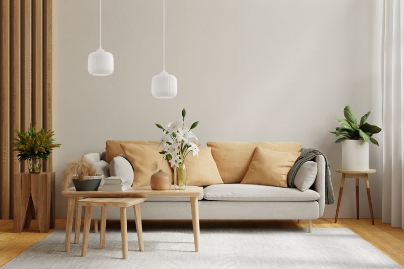 Lampa sufitowa wisząca Light Home LH Riffle Walec 2x E27 60W biały 1szt.