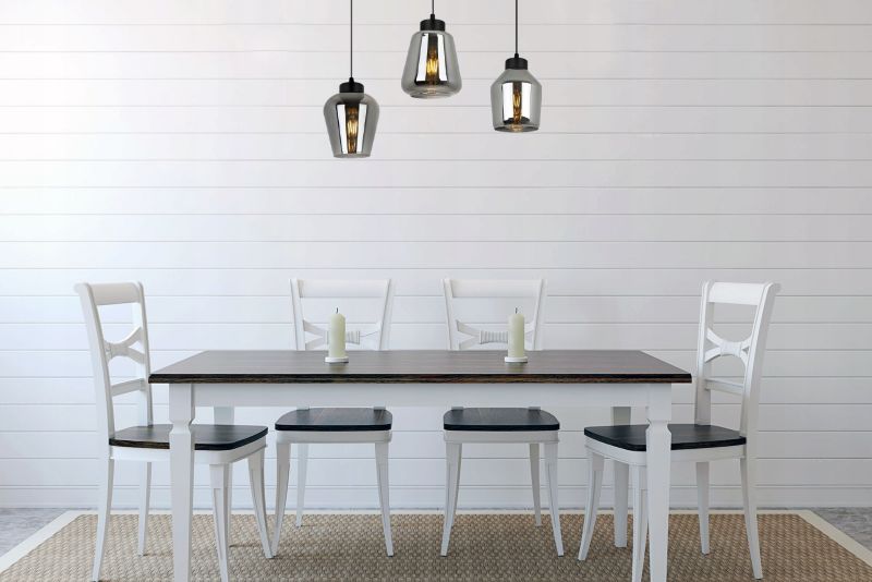 Lampa sufitowa wisząca Light Home LH Rijeka 3x E27 60W szary 1szt