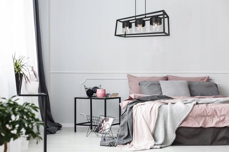Lampa sufitowa wisząca Light Home LH Roma Cage 3x E27 60W bezbarwny 1szt