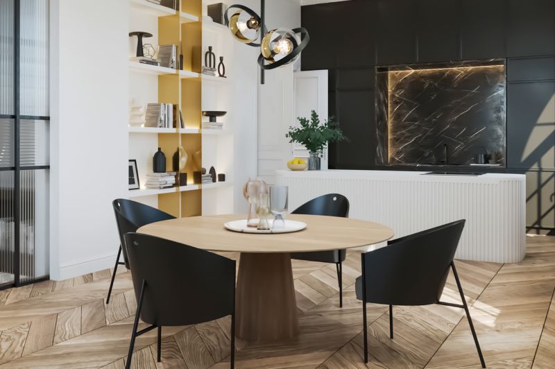Lampa sufitowa wisząca Light Home LH Ronda 101 2x E27 60W czarny/złoty