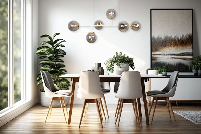 Lampa sufitowa wisząca Light Home LH Siena 6x E14 40W biały/złoty klosz gafitowy 1szt.