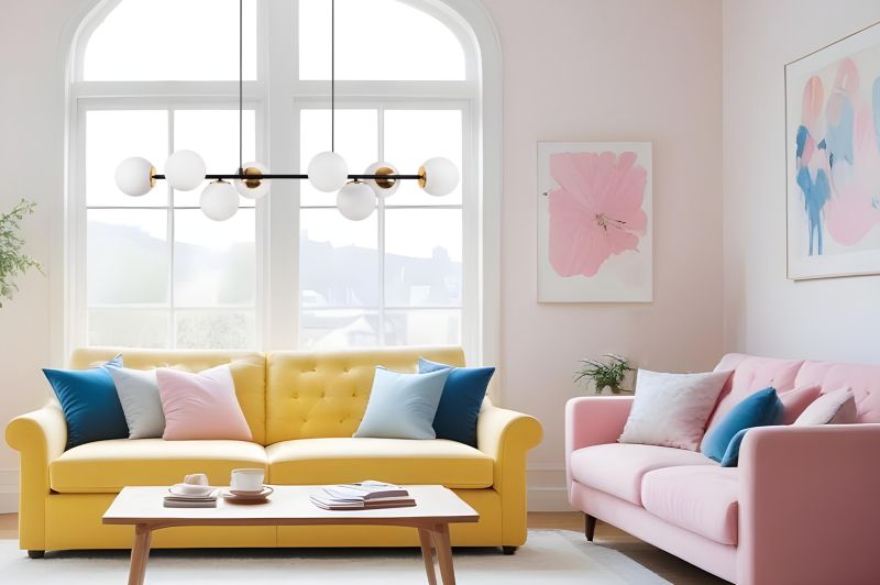 Lampa sufitowa wisząca Light Home LH Siena 8x E14 40W czarny/złoty klosz biały 1szt.
