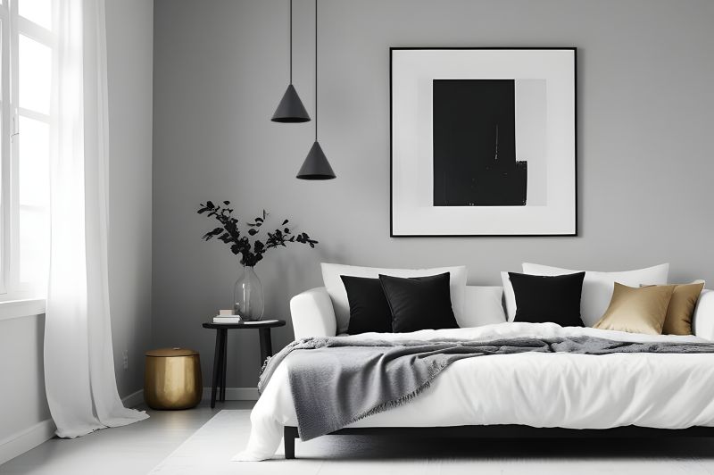 Lampa sufitowa wisząca Light Home LH Soho 1x E27 60W klosz 14cm czarny 1szt.