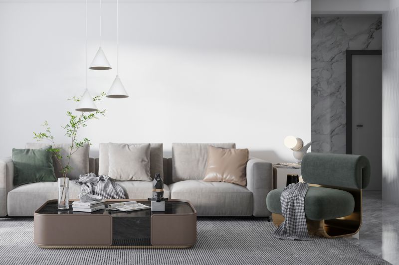 Lampa sufitowa wisząca Light Home LH Soho 3x E27 60W klosz 14cm biała 1szt.
