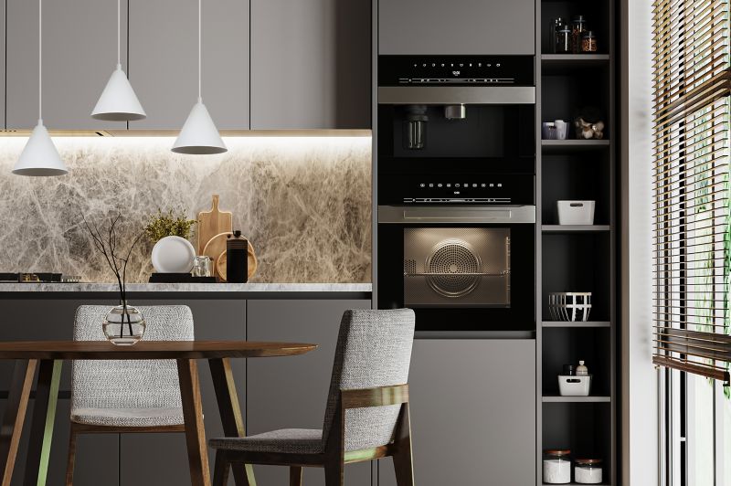 Lampa sufitowa wisząca Light Home LH Soho 3x E27 60W klosz 14cm biały 1szt.