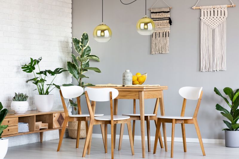 Lampa sufitowa wisząca Light Home LH Spider Bergen Gold 2x E27 60W klosz 20cm złoty 1szt.