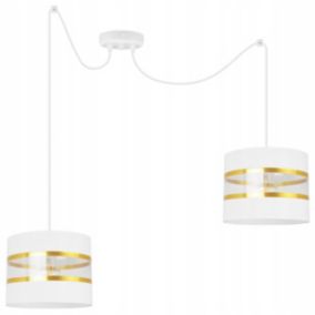Lampa sufitowa wisząca Light Home LH Spider Elegance Gold 2x E27 60W biały 1szt.