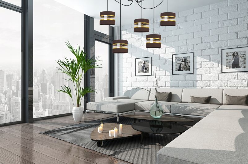 Lampa sufitowa wisząca Light Home LH Spider Elegance Gold 5x E27 60W brązowy/czarny 1szt.