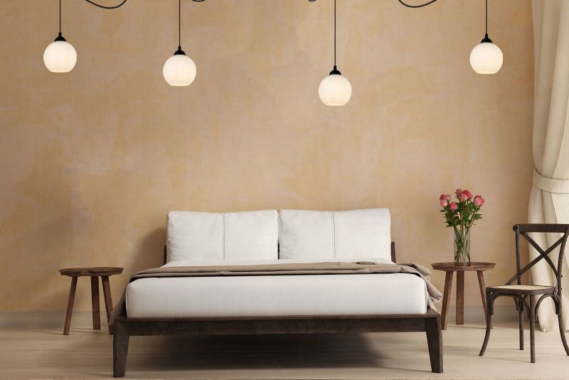 Lampa sufitowa wisząca Light Home LH Spider Eliza 4x E27 60W czarny/biały 1szt.