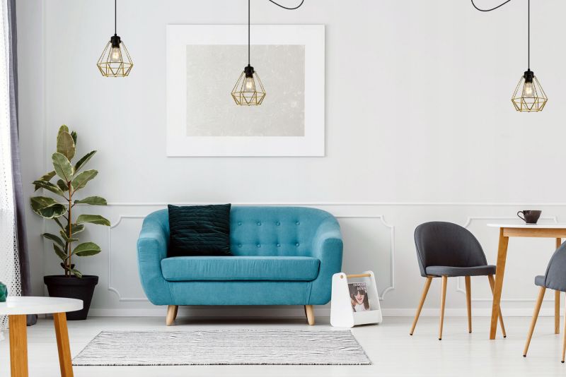 Lampa sufitowa wisząca Light Home LH Spider Nuvola 1x E27 60W złoty 1szt.