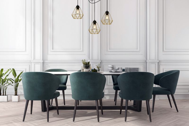 Lampa sufitowa wisząca Light Home LH Spider Nuvola 3x E27 60W złoty 1szt.
