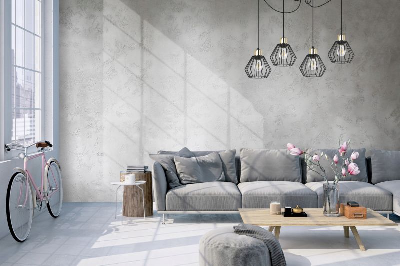 Lampa sufitowa wisząca Light Home LH Spider Nuvola 4x E14 60W czarny/złoty 1szt.
