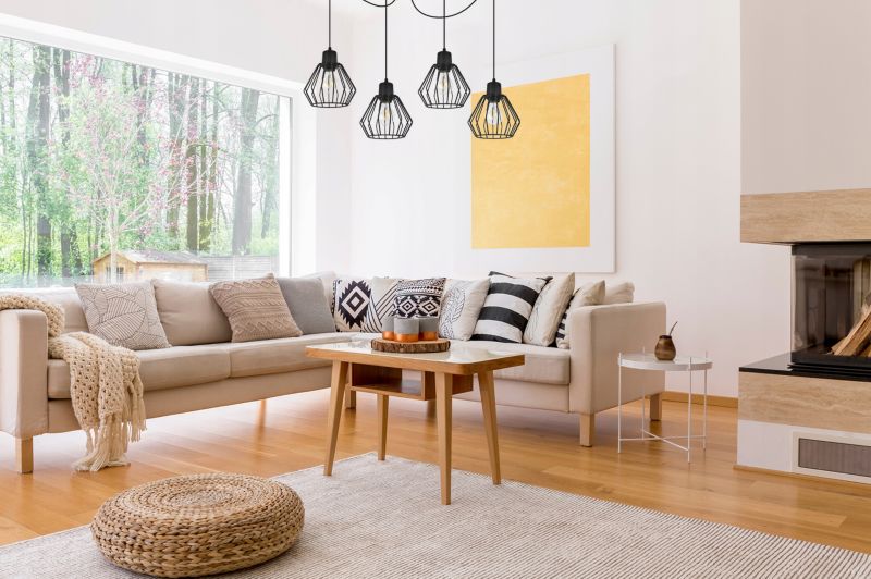 Lampa sufitowa wisząca Light Home LH Spider Nuvola 4x E27 60W czarny 1szt.