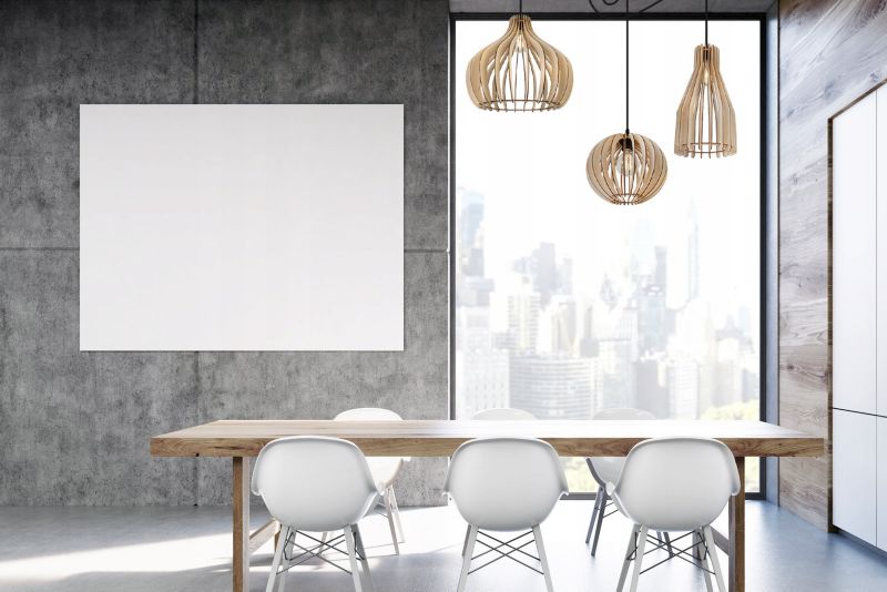 Lampa sufitowa wisząca Light Home LH Spider Timber Drewno 3x E27 60W klosz mix 1 czarny/naturalny 1szt.