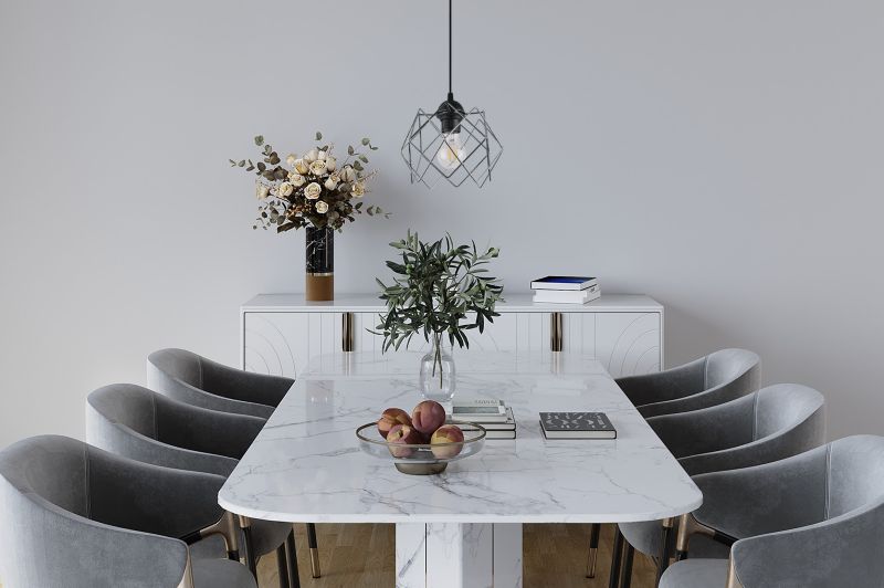 Lampa sufitowa wisząca Light Home LH Stella 1x E27 60W klosz chrom 1szt.
