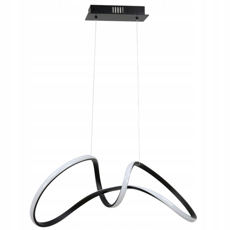 Lampa sufitowa wisząca Light Home LH Tesoro LED 48W LED 4000K 2400lm czarny 1szt.