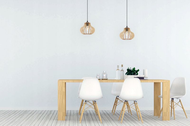 Lampa sufitowa wisząca Light Home LH Timber 1x E27 60W podstawa metalowa czarny 1szt.