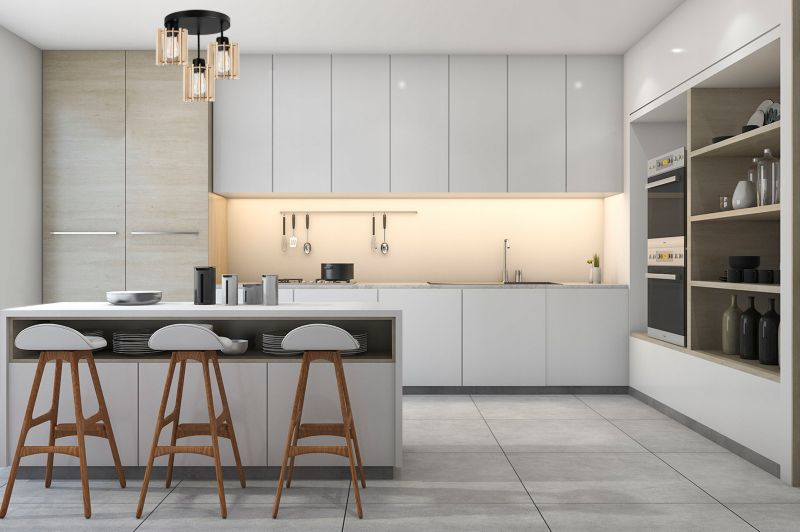 Lampa sufitowa wisząca Light Home LH Timber drewno 3x E27 60W okrągły prosty klosz tuba czarny 1szt.