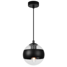 Lampa sufitowa wisząca Light Home LH Toledo 1x E14 60W czarny 1szt.