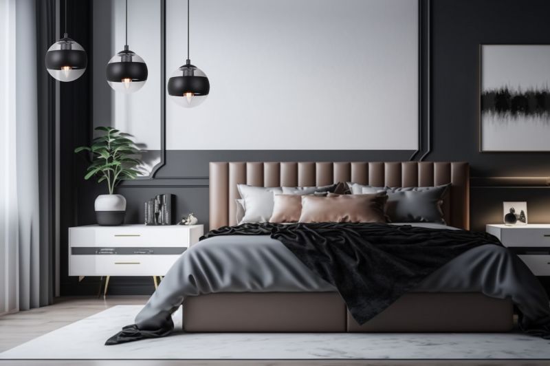 Lampa sufitowa wisząca Light Home LH Toledo 3x E14 60W czarny 1szt.