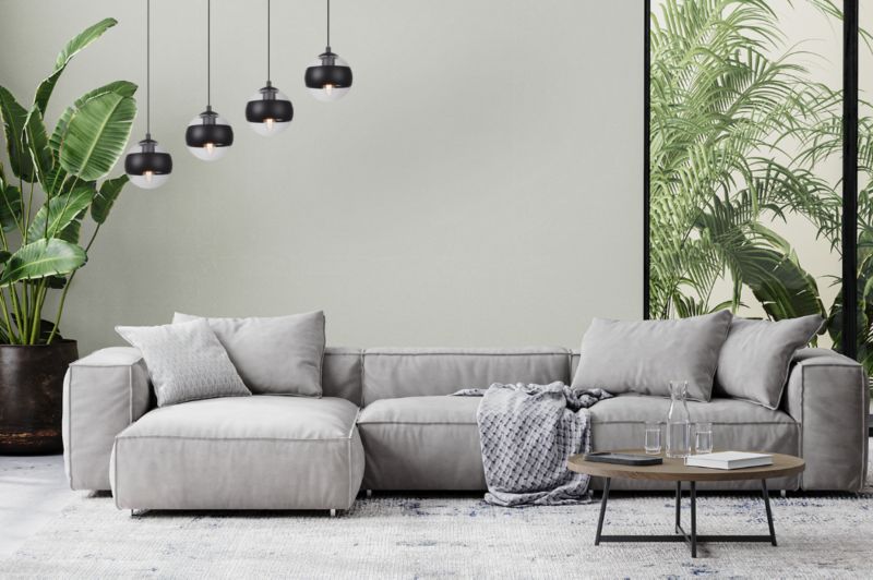 Lampa sufitowa wisząca Light Home LH Toledo 4x E14 40W czarny 1szt.
