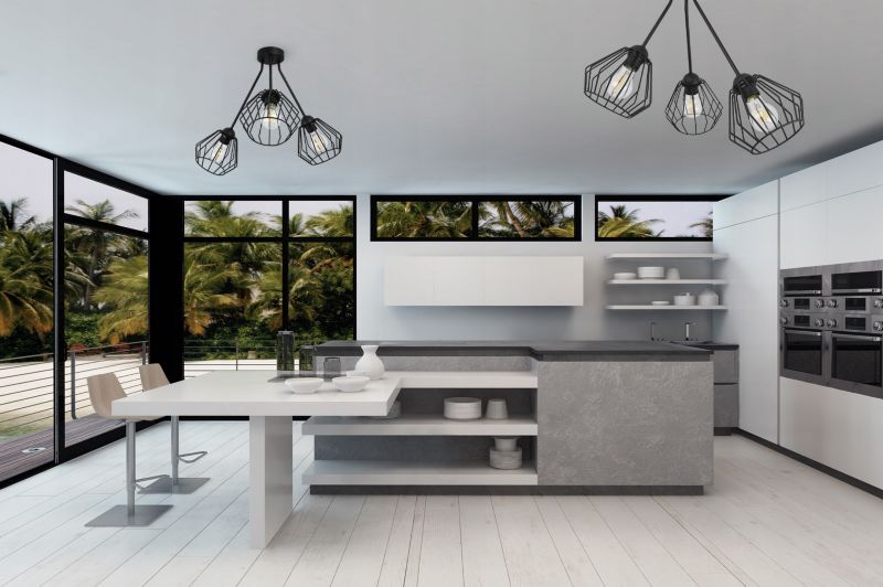 Lampa sufitowa wisząca Light Home LH Trio Santos 3x E27 60W czarny 1szt.