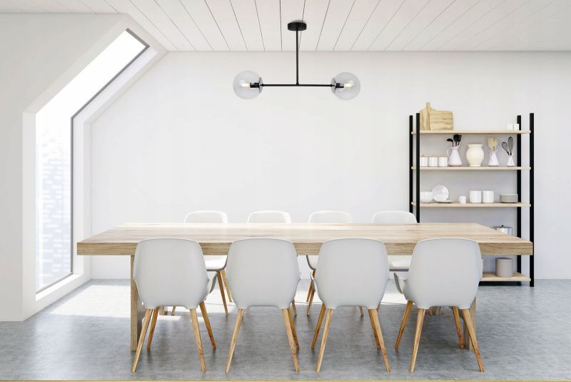 Lampa sufitowa wisząca Light Home LH Tulza 2x E14 40W klosz miedziany/bezbarwny 1szt.