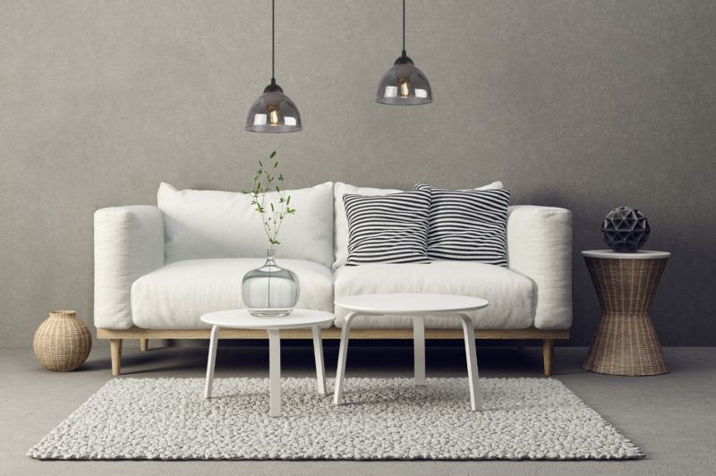 Lampa sufitowa wisząca Light Home LH Venice 1x E27 60W klosz grafitowy 1szt.