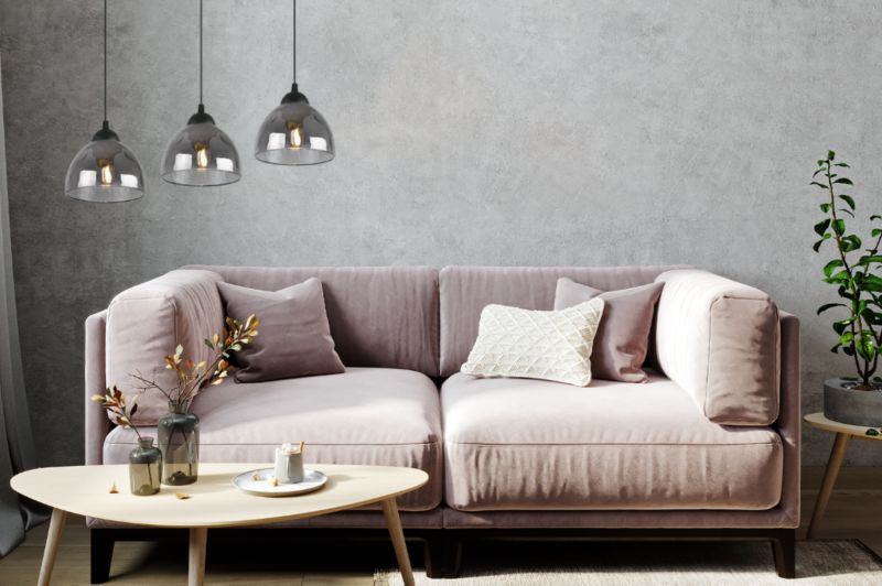 Lampa sufitowa wisząca Light Home LH Venice 3x E27 60W klosz grafitowy 1szt.