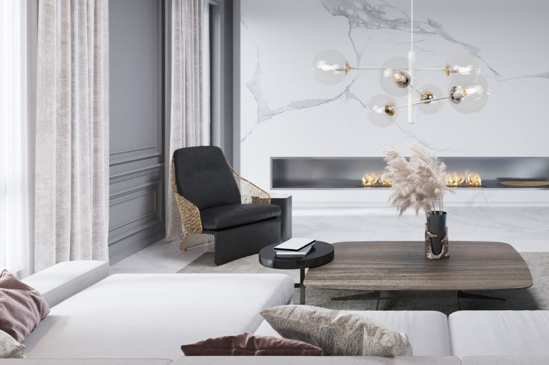 Lampa sufitowa wisząca Light Home LH Venice 6x E14 40W biały/złoty klosz bezbarwny 1szt.
