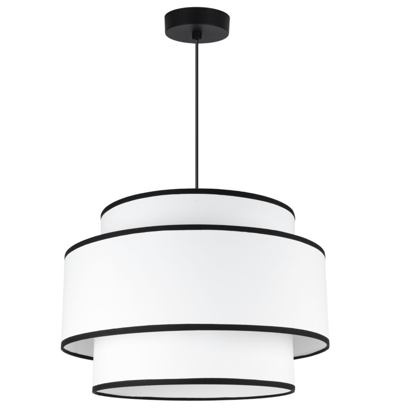 Lampa sufitowa wisząca Light Home LH Vienna 1x E27 60W biały 1szt.