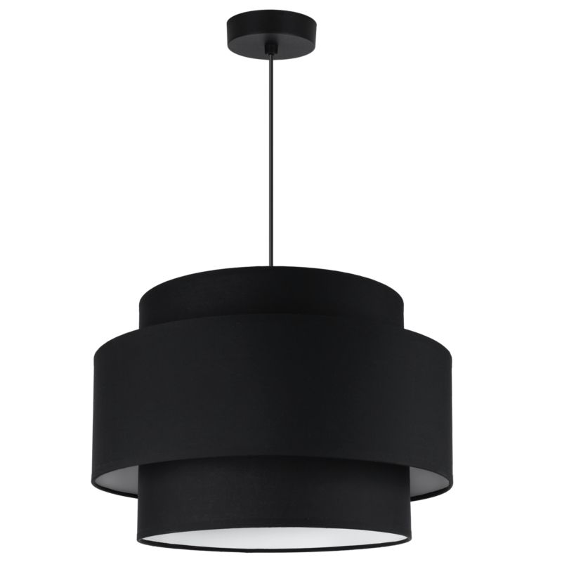 Lampa sufitowa wisząca Light Home LH Vienna 1x E27 60W czarny 1szt.