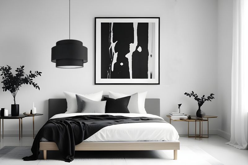 Lampa sufitowa wisząca Light Home LH Vienna 1x E27 60W czarny 1szt.